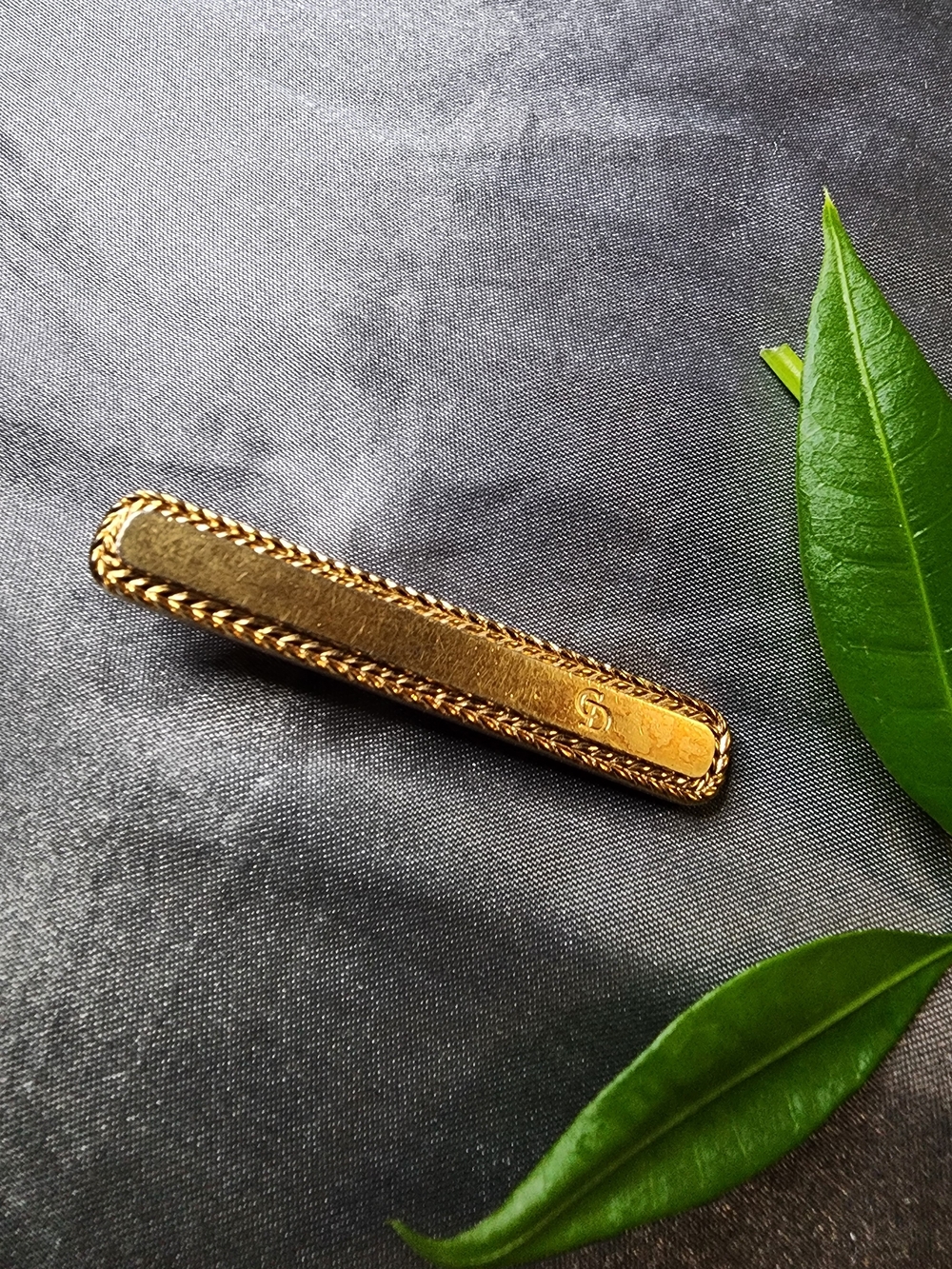Authentic Vintage Christian Dior Men’s Tie Clip- VINTAGE